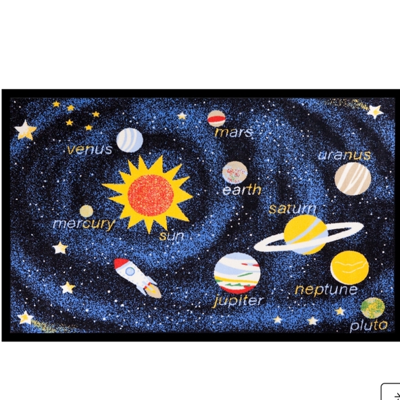 Concord Global Fun Time Outer Space Rug3X4.5 FT - Picture 2 of 3